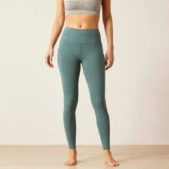 Ariat® Women's Eos Lumina Knee Patch Tight 7 Ariat® Women's Eos Lumina Knee Patch Tight -Amigo Sales Store 10046176 front warm