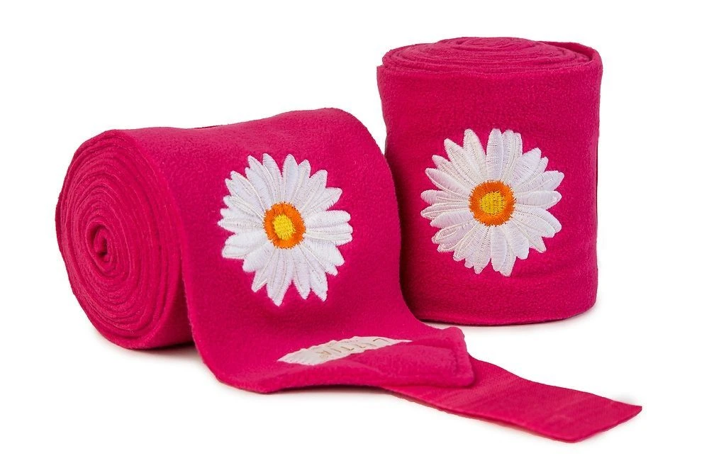 NEW! LÉTTIA Collection Embroidered Daisy Polo Wraps 3 NEW! LÉTTIA Collection Embroidered Daisy Polo Wraps