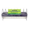 16" Galvanized Steel Chicken Feeder Trough -Amigo Sales Store 16 galvanized steel chicken feeder trough 2.gif