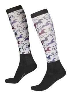 Kerrits® Dual Zone Boot Socks -Amigo Sales Store 30453 dualzonebootsocks oysterhorsesnbits