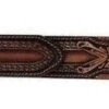 Tony Lama Wild Bill Floral Tooled Belt -Amigo Sales Store 42514 2