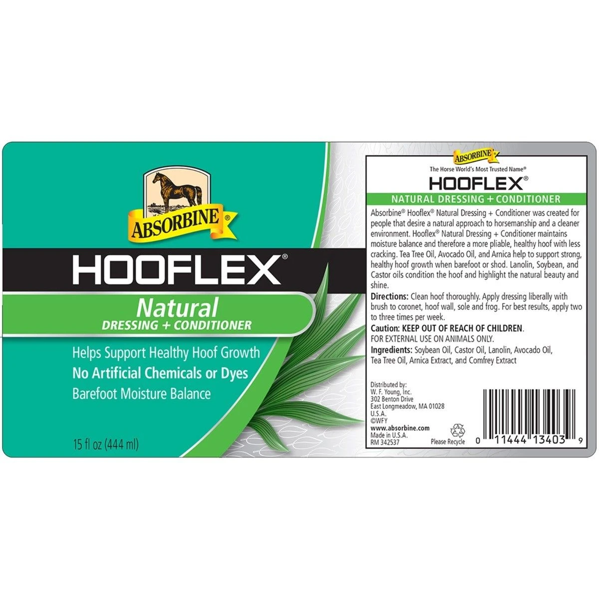 Absorbine® Hooflex® All Natural Dressing And Conditioner 4 Absorbine® Hooflex® All Natural Dressing And Conditioner - Image 2