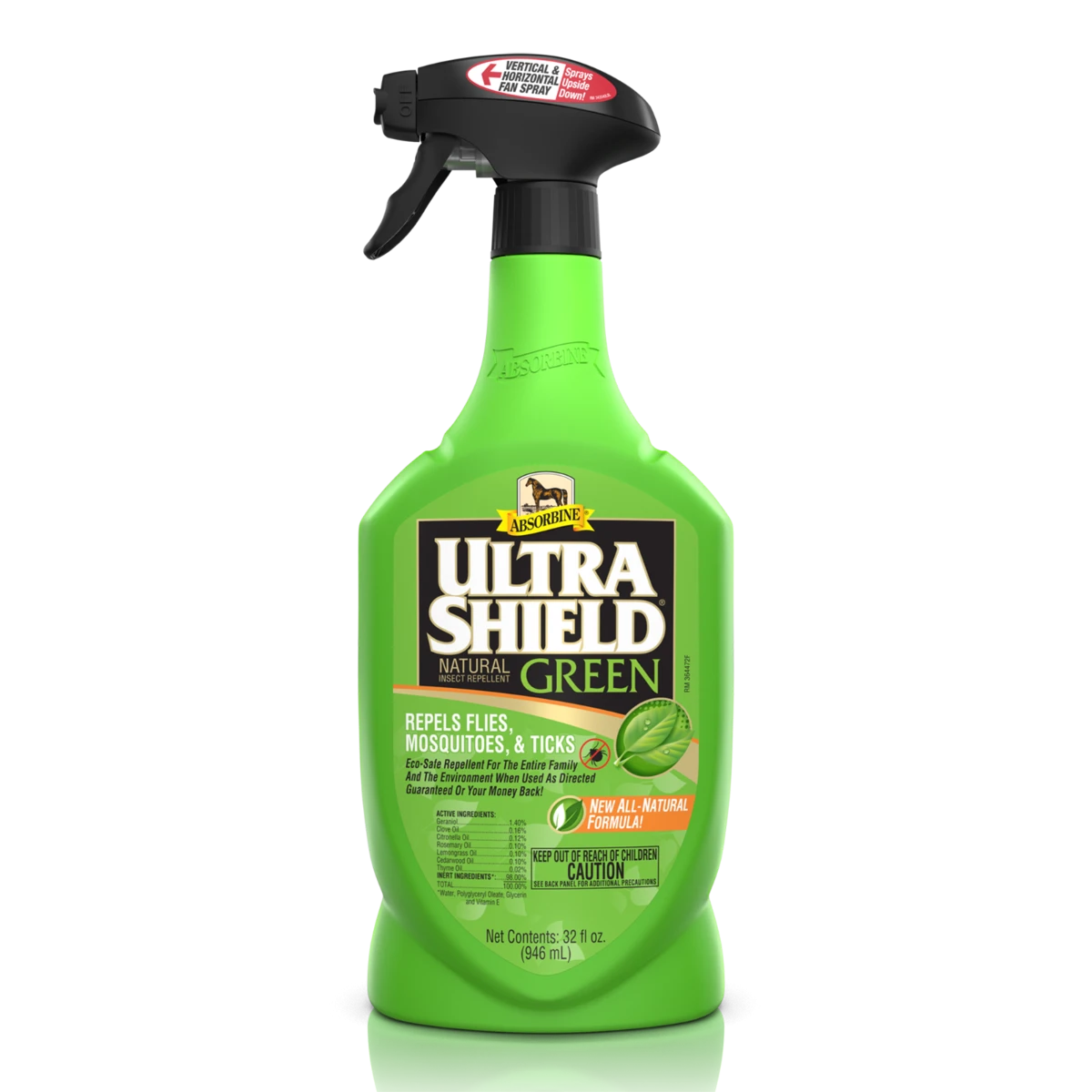UltraShield® Green Natural Fly Repellent 3 UltraShield® Green Natural Fly Repellent
