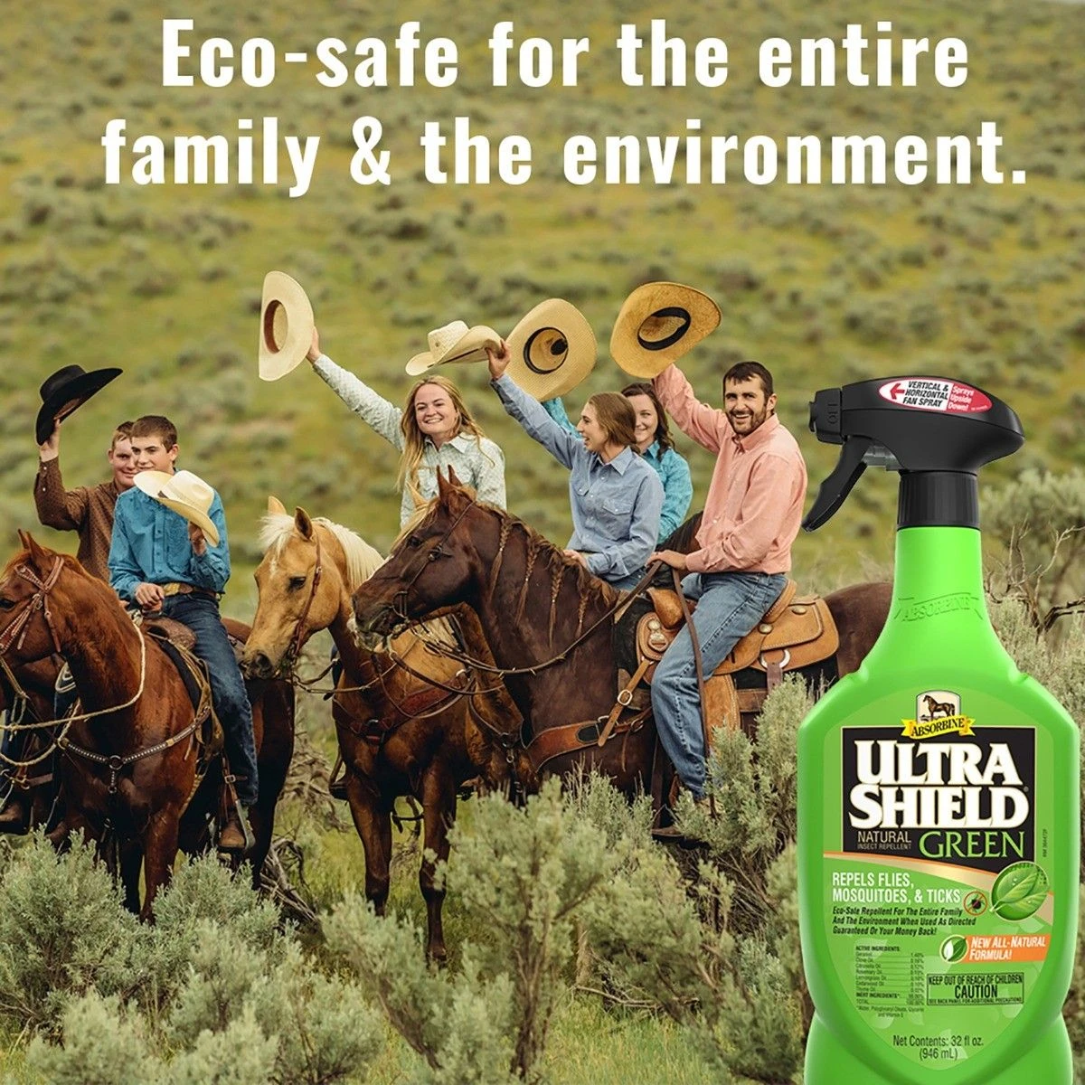 UltraShield® Green Natural Fly Repellent 6 UltraShield® Green Natural Fly Repellent - Image 4