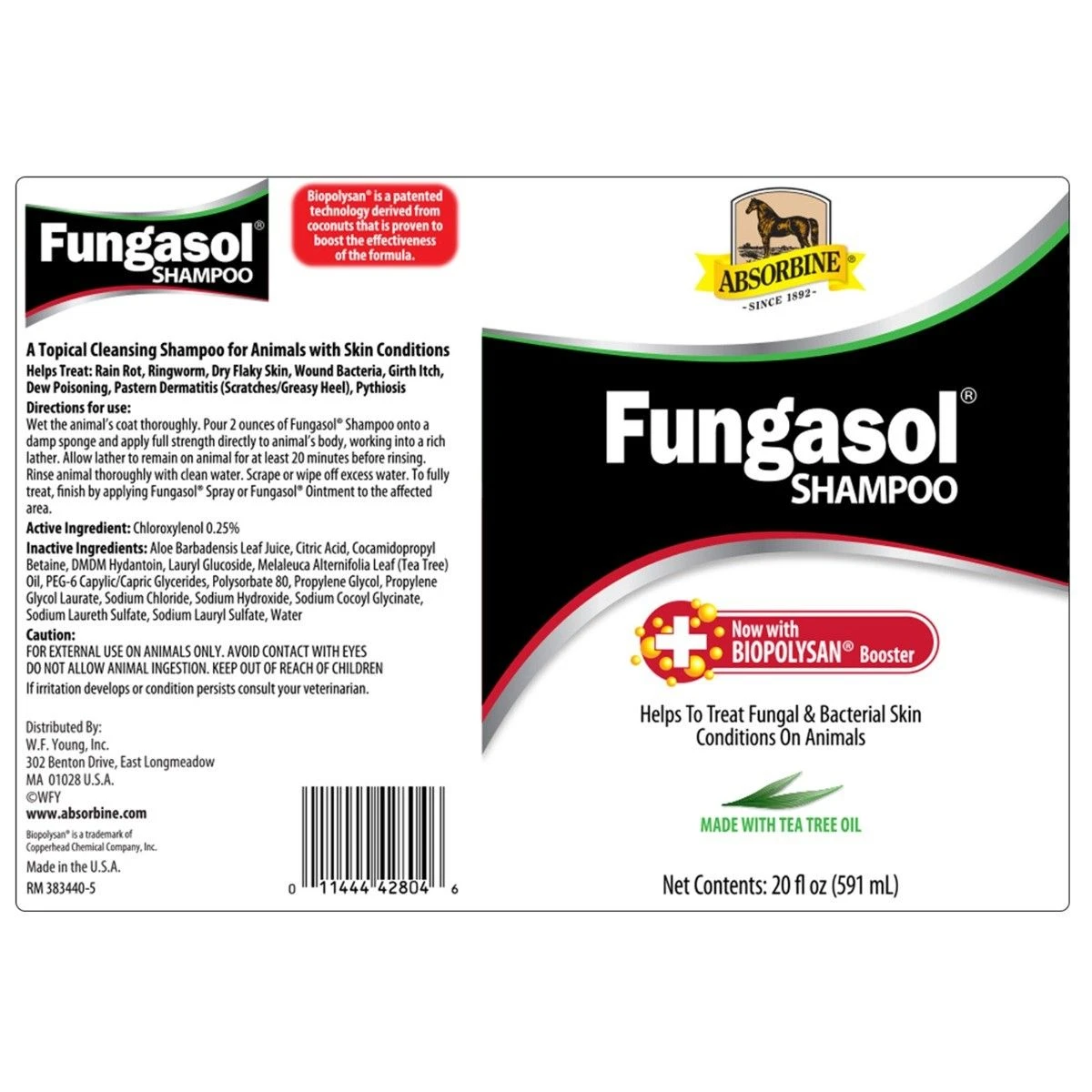 Absorbine® Fungasol® Shampoo 20oz 4 Absorbine® Fungasol® Shampoo 20oz - Image 2