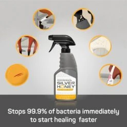 Absorbine® Silver Honey® Rapid Wound Repair Spray Gel -Amigo Sales Store 430485 carousel 4
