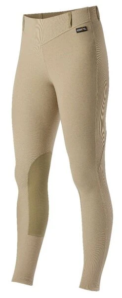 Kerrits® Microcord™ Kneepatch Breech -Amigo Sales Store 50170 microcordkneepatchtight tan 03