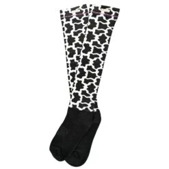 Lettia Cow Padded Boot Sock