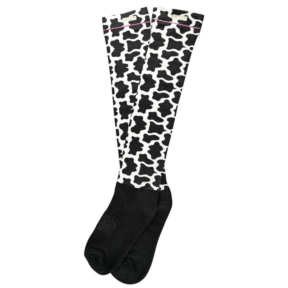 Lettia Cow Padded Boot Sock 3 Lettia Cow Padded Boot Sock