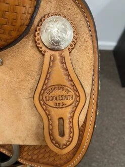 Saddlesmith West Coast Cutter 17" Semi -Amigo Sales Store image4 1 2