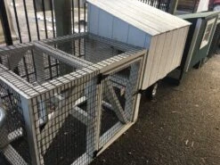 Small Lean-To Chicken Coop With Run On Wheels -Amigo Sales Store img 1466