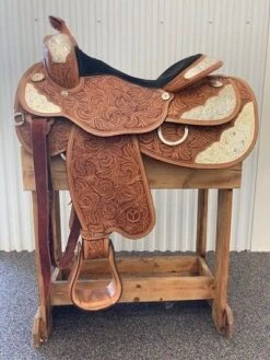 Circle Y Star Gazer Show Saddle 16" Full