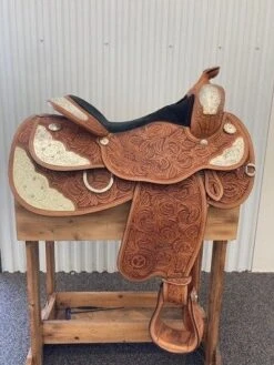 Circle Y Star Gazer Show Saddle 16" Full -Amigo Sales Store img 1885 1