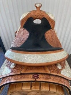 Circle Y Star Gazer Show Saddle 16" Full -Amigo Sales Store img 1886 1