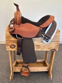 Fabtron Round Barrel Trail Saddle 15" Semi