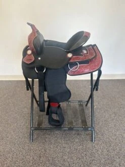 No Name Youth Barrel Saddle 13" Semi