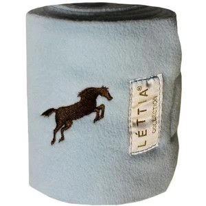 LÉTTIA Collection Embroidered Jumping Horses Polo Bandages 3 LÉTTIA Collection Embroidered Jumping Horses Polo Bandages