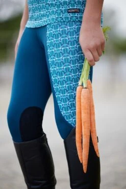 Kerrits® Kids Performance Knee Patch Tight 17 Kerrits® Kids Performance Knee Patch Tight -Amigo Sales Store lagoon