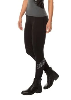 Kerrits® Freestyle Knee Patch Pocket Tight -Amigo Sales Store leopard 2