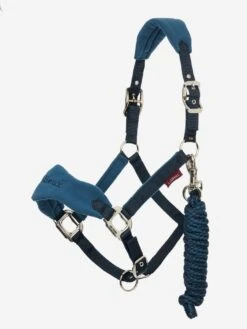 LeMieux Vogue Fleece Halter & Lead -Amigo Sales Store lm aw23 headcollar vogue atlantic lr 1