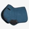 LeMieux Suede Close Contact Square -Amigo Sales Store lm aw23 saddlepad suede cc atlantic lr 1 1