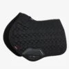 LeMieux Crystal Suede Close Contact Square -Amigo Sales Store lm saddlepad suede diamante black hr 1 copy