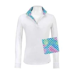 RJ Classics Girls Maddie Jr 37.5 Show Shirt -Amigo Sales Store maddie jr. md500oo j mermaid swatch