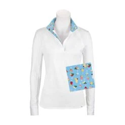 RJ Classics Ladies Maddie 37.5 Show Shirt -Amigo Sales Store maddie md500kk cocktails swatch