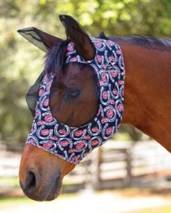 Professional's Choice Comfort Fit Lycra Fly Mask -Amigo Sales Store pc1495 1